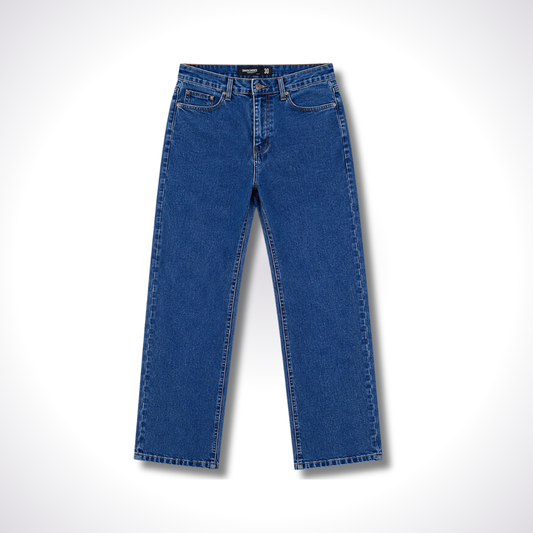 Relaxed Blue Jeans