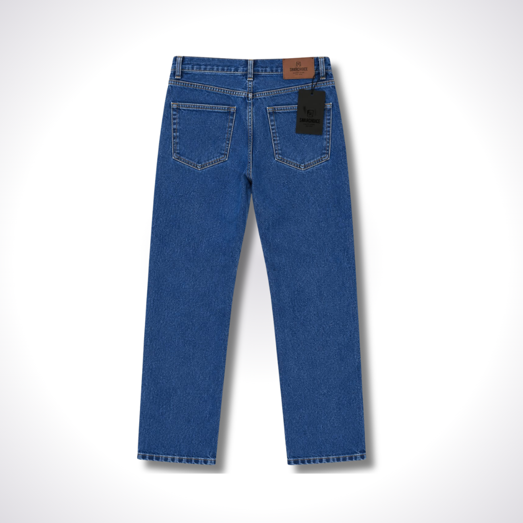 Relaxed Blue Jeans